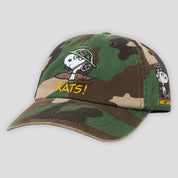Butter Goods Rats 6 Panel Cap - Washed Camo