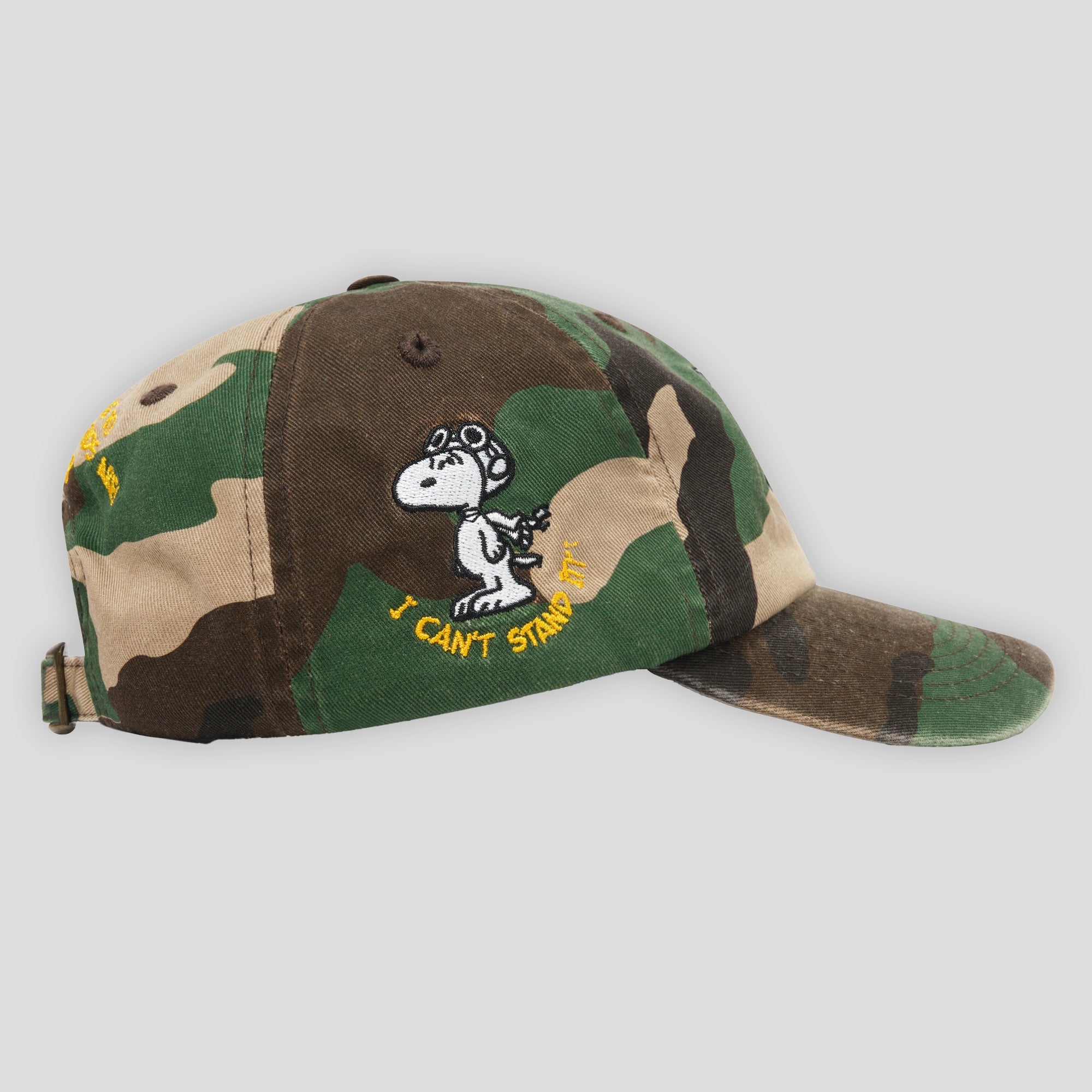 Butter Goods Rats 6 Panel Cap - Washed Camo
