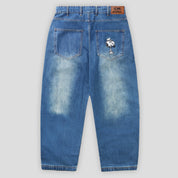 Butter Goods Spike Denim Jeans - Distressed Indigo