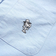 Butter Goods Spike Oxford Shirt - Blue