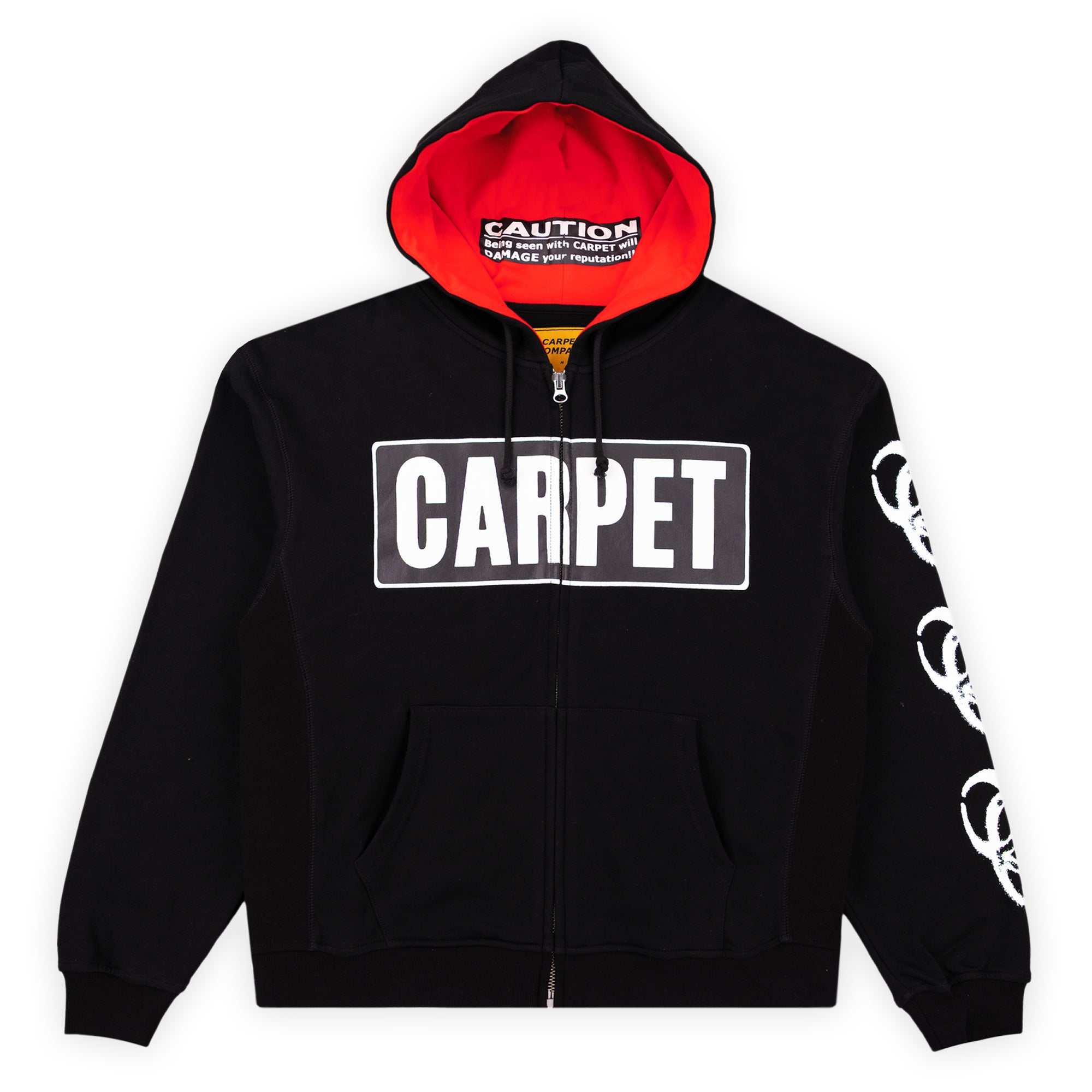 Carpet Company Biohazard Hoodie - Black
