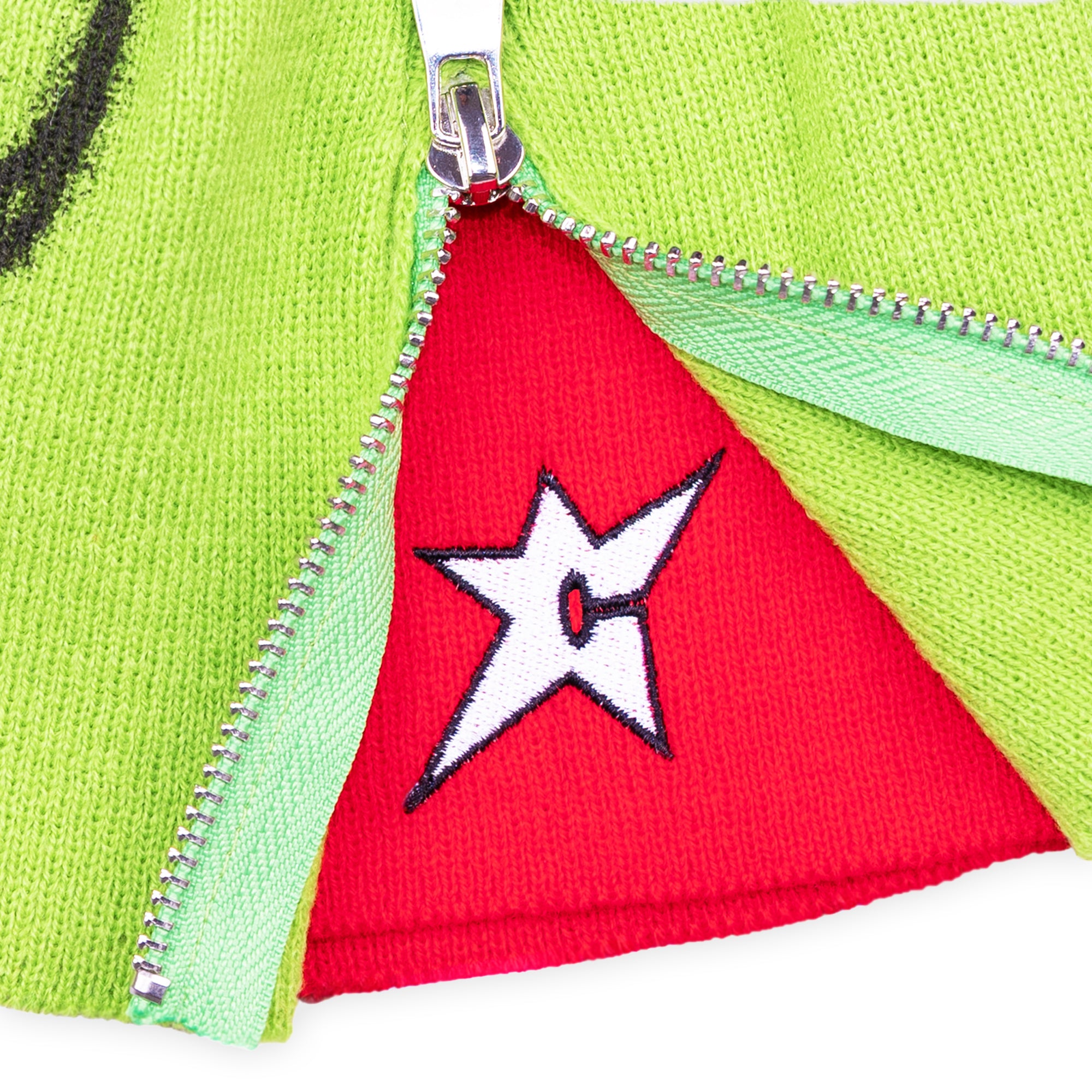 Carpet Company Biohazard Zip Beanie - Green