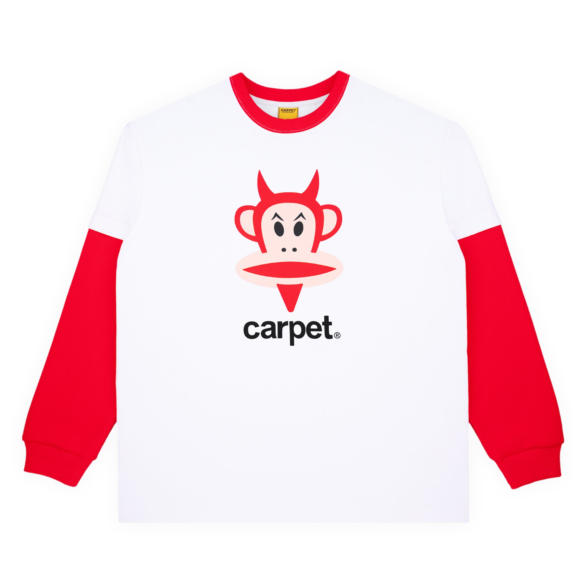 Carpet Company Paul Frank Devil Julius Longsleeve - White