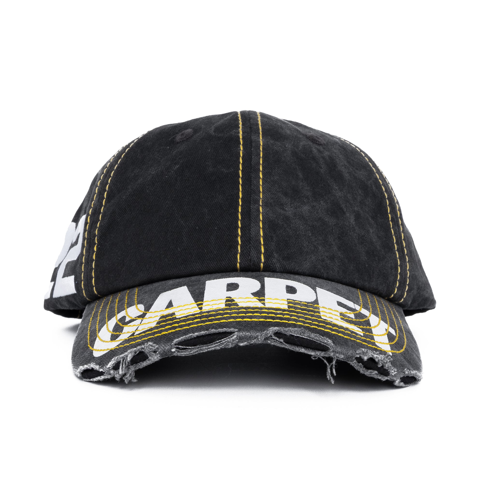 Carpet Company Distressed Hat - Black