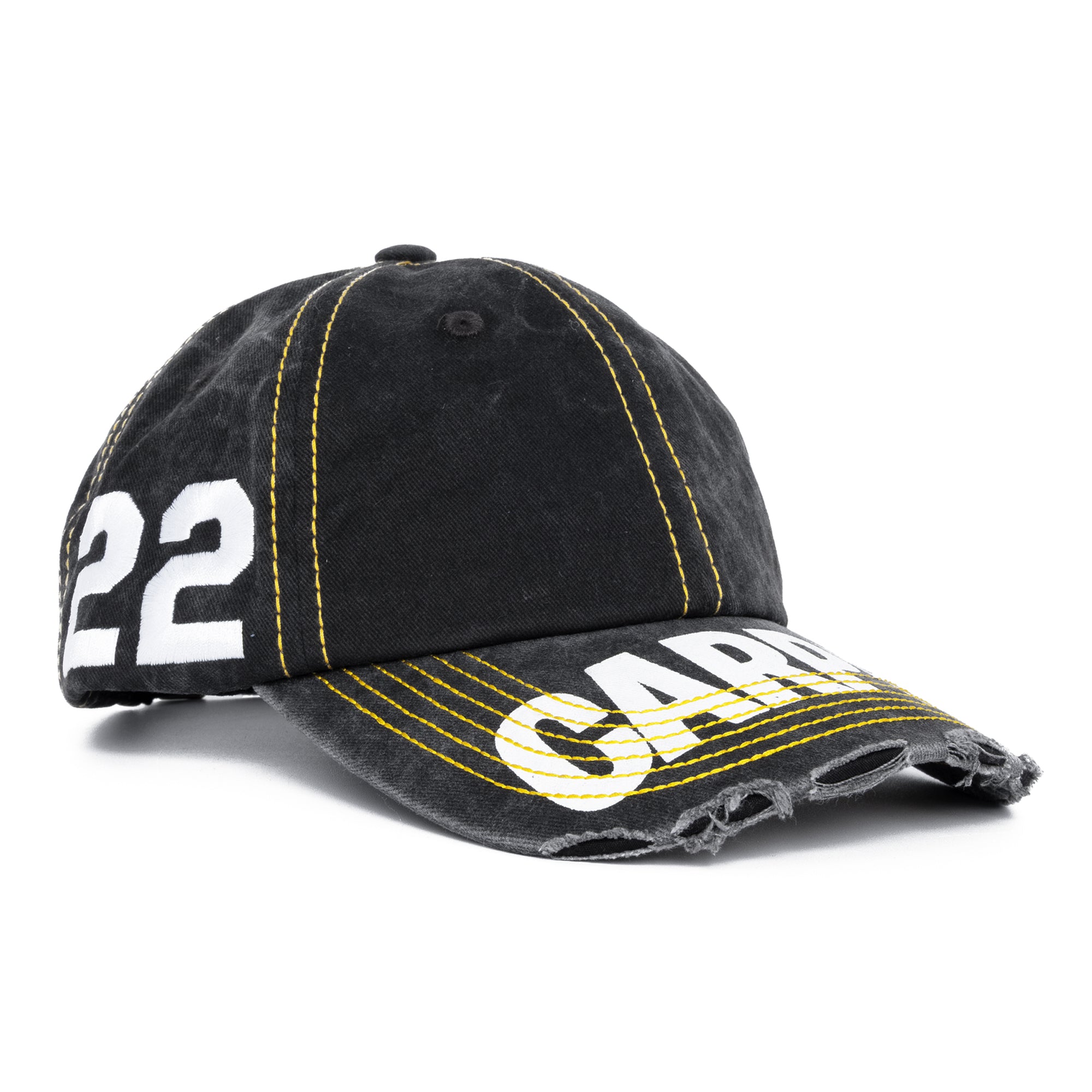 Carpet Company Distressed Hat - Black