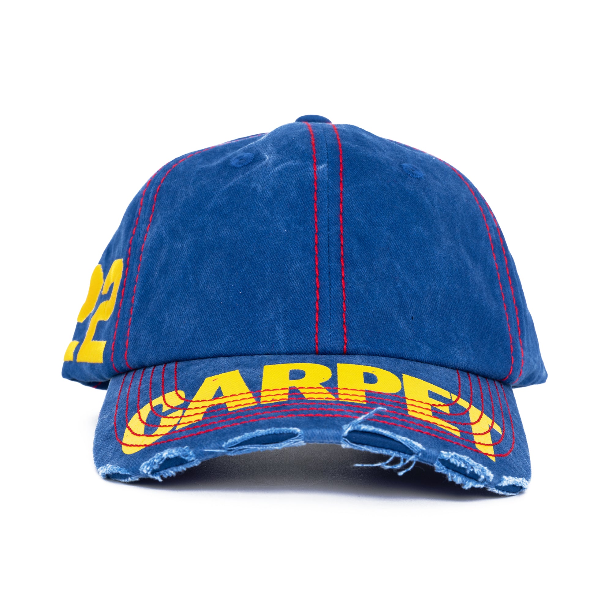 Carpet Company Distressed Hat - Blue