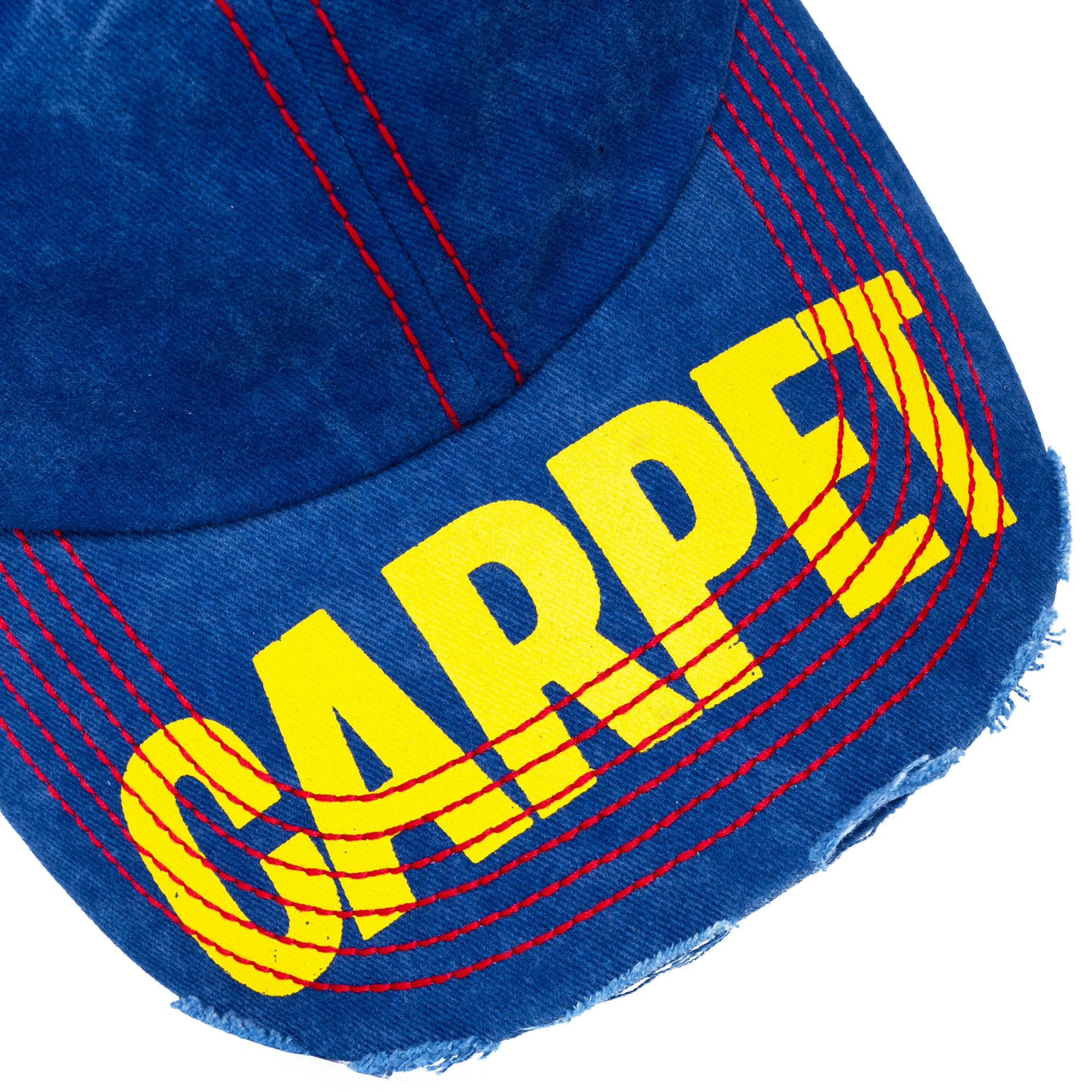 Carpet Company Distressed Hat - Blue