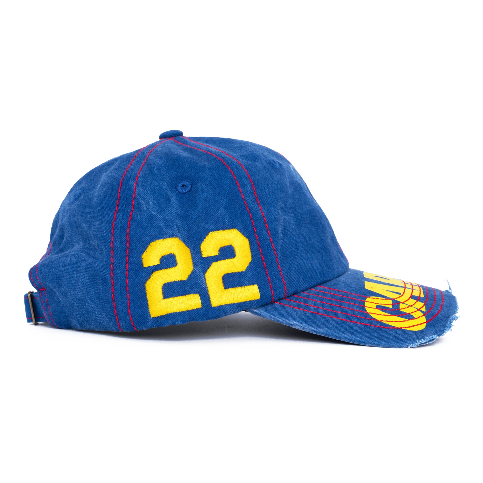 Carpet Company Distressed Hat - Blue