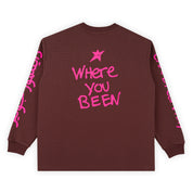 Carpet Company Dinosaur Jr. Where You Been Thermal Longsleeve - Brown