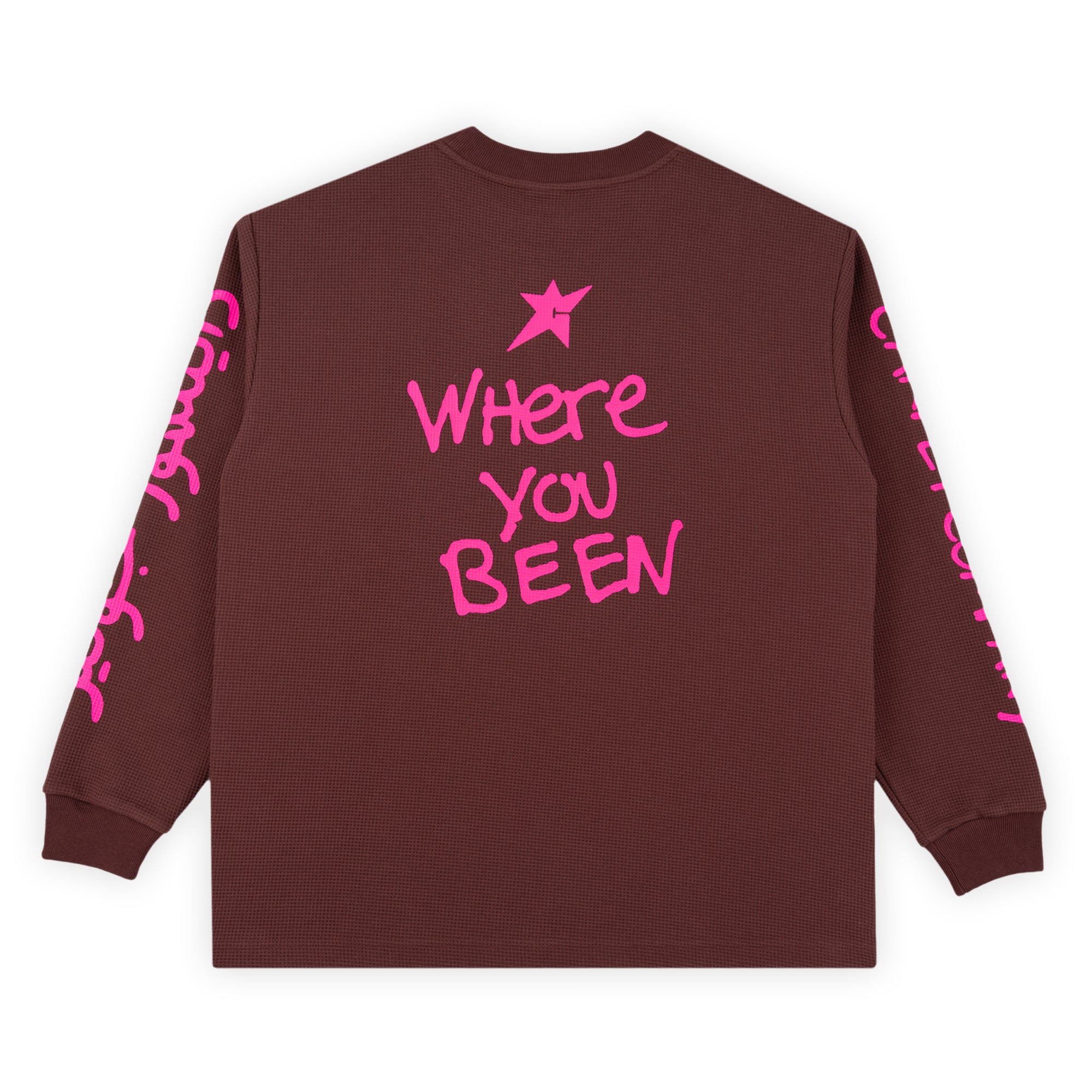 Carpet Company Dinosaur Jr. Where You Been Thermal Longsleeve - Brown