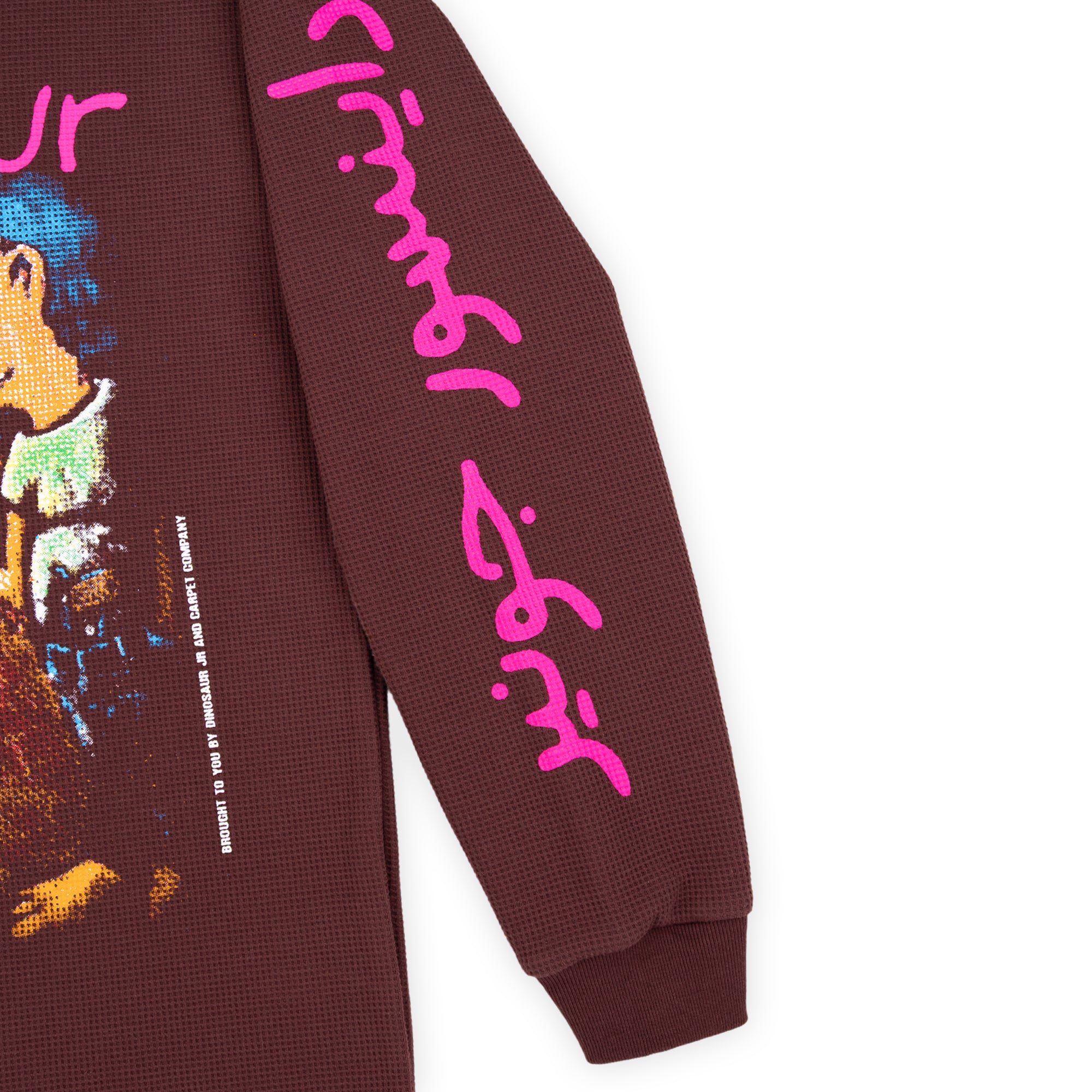 Carpet Company Dinosaur Jr. Where You Been Thermal Longsleeve - Brown