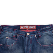 Carpet Company Aged C-Star Jeans - Blue