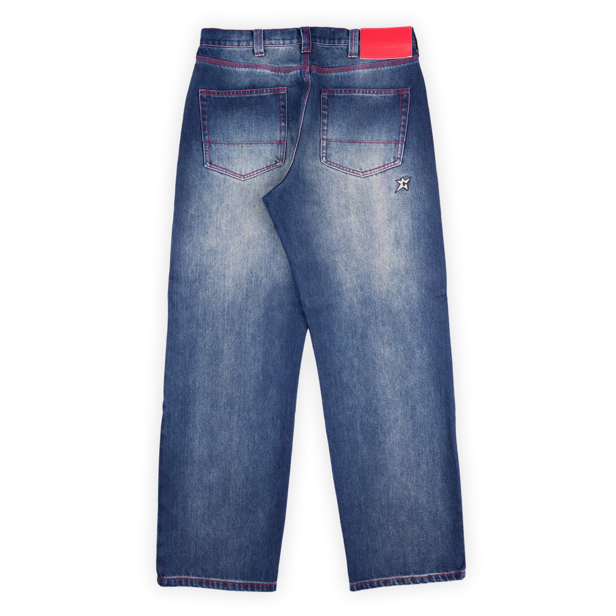 Carpet Company Aged C-Star Jeans - Blue