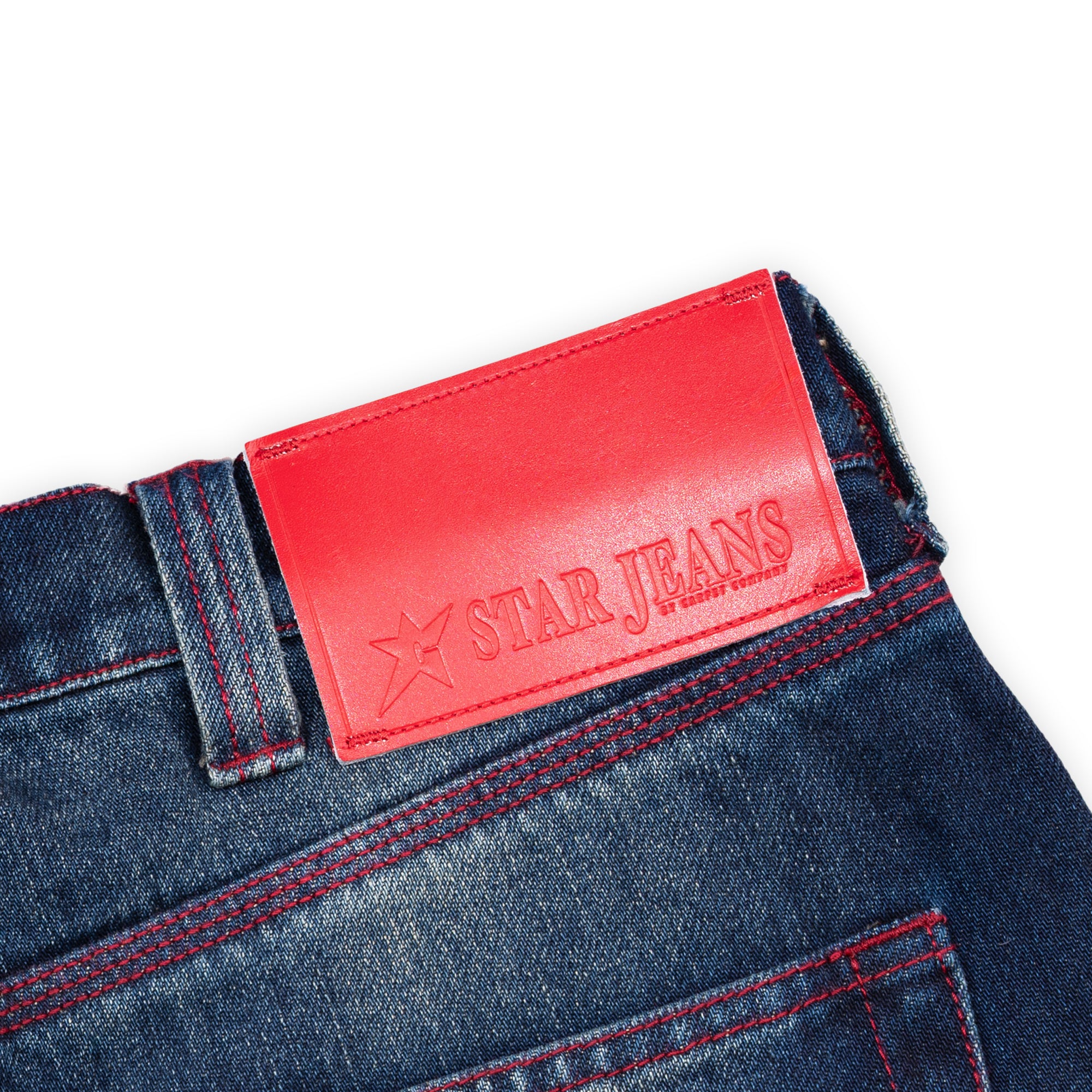 Carpet Company Aged C-Star Jeans - Blue