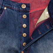 Carpet Company Aged C-Star Jeans - Blue