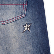 Carpet Company Aged C-Star Jeans - Blue