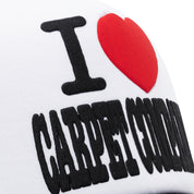 Carpet Company I Heart Carpet Trucker Hat - Black