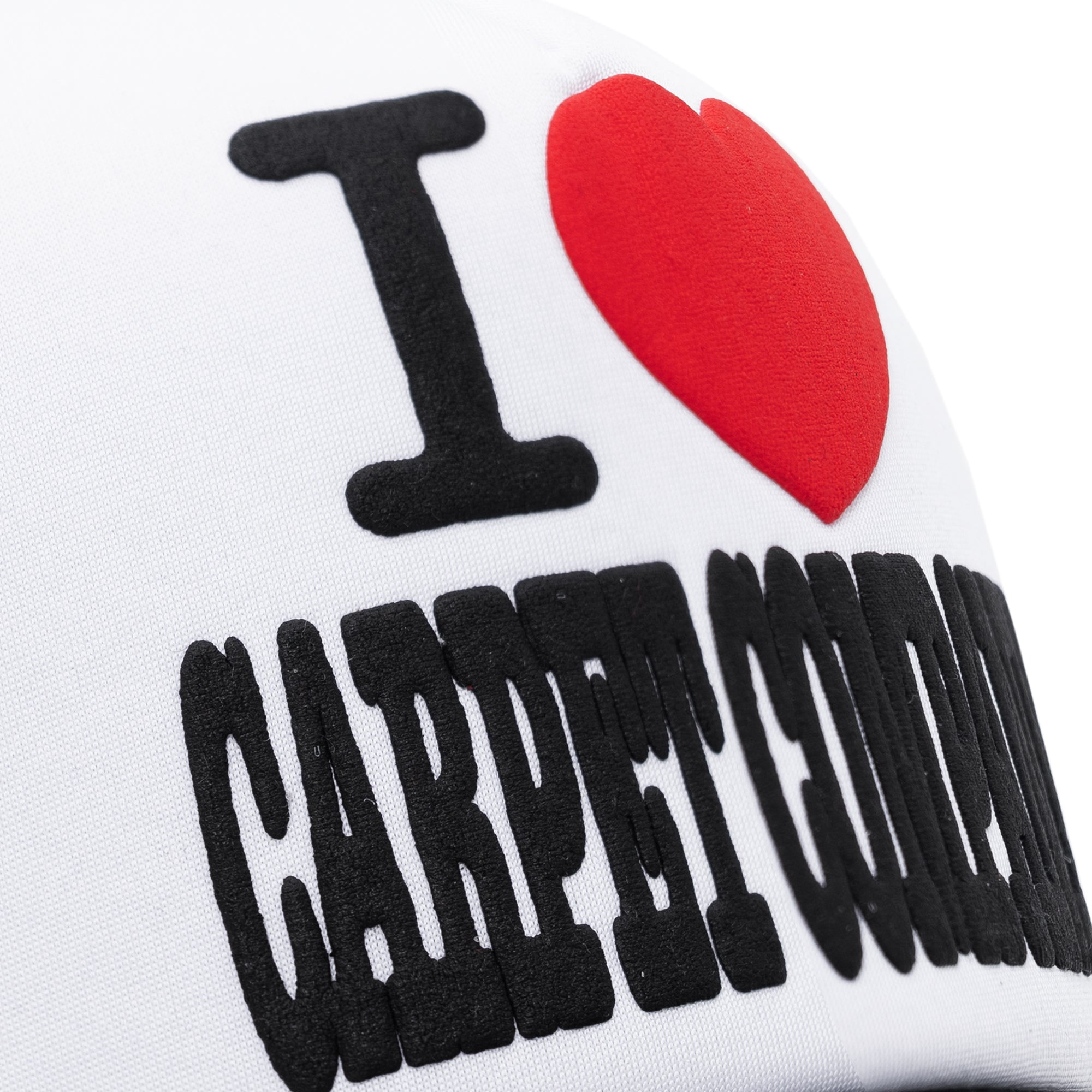 Carpet Company I Heart Carpet Trucker Hat - Black