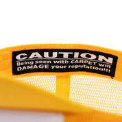 Carpet Company I Heart Carpet Trucker Hat - Yellow
