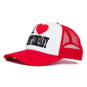 Carpet Company I Heart Carpet Trucker Hat - Red