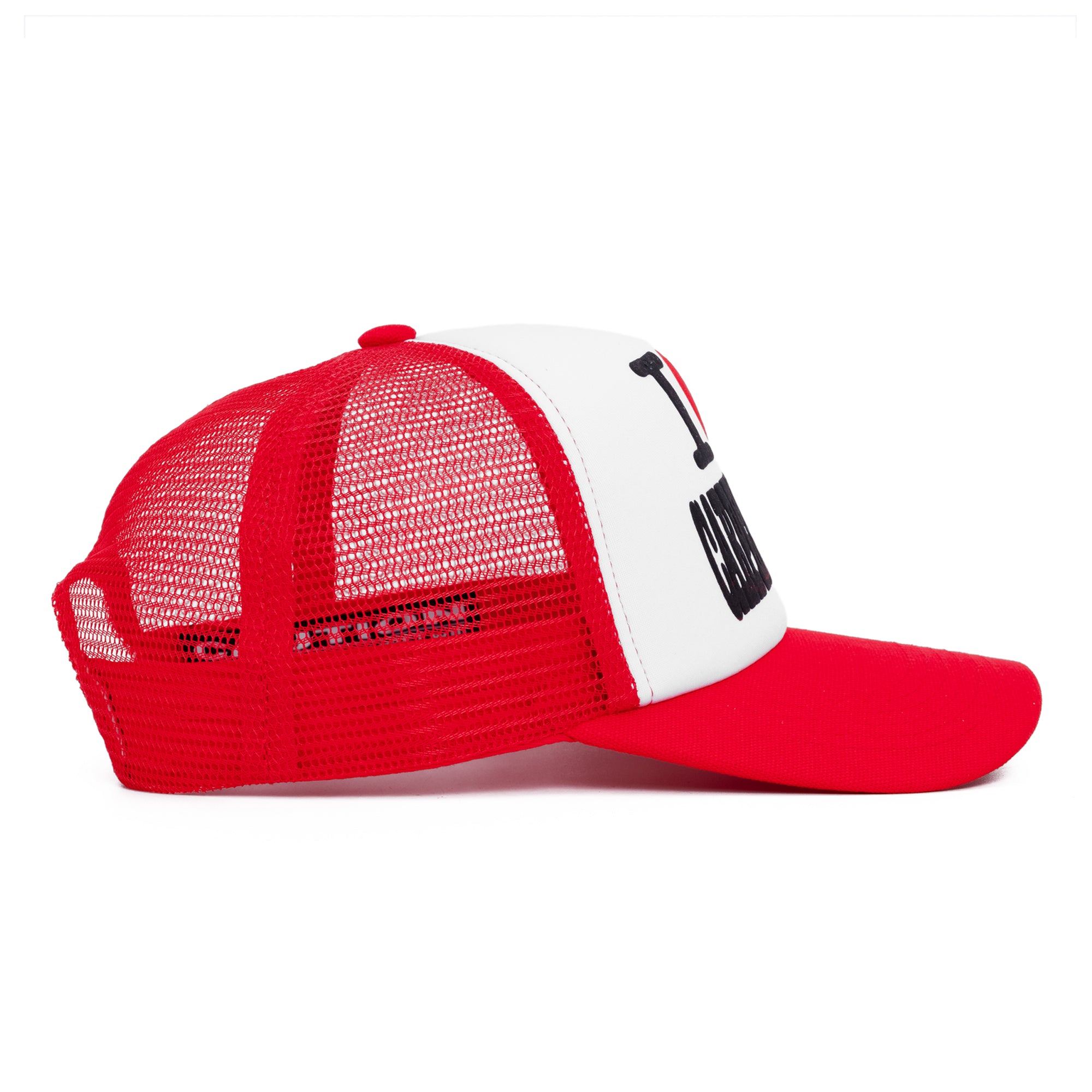 Carpet Company I Heart Carpet Trucker Hat - Red