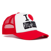 Carpet Company I Heart Carpet Trucker Hat - Red