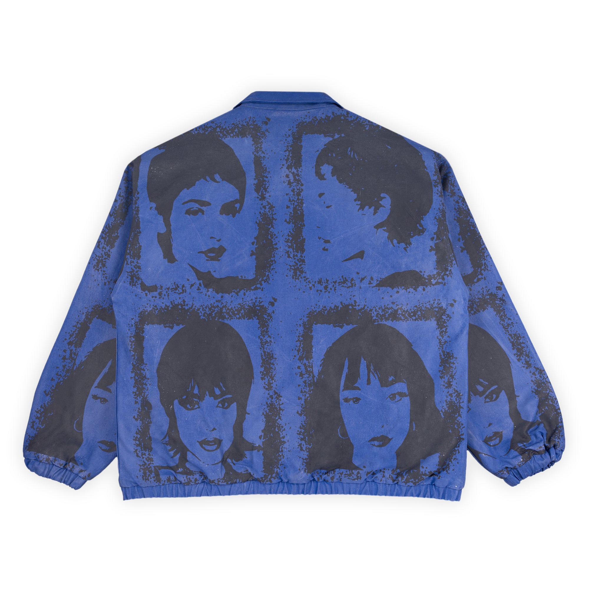 Carpet Company I-Ladies Waxed Work Jacket - Blue