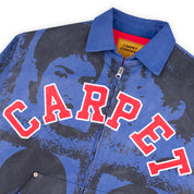 Carpet Company I-Ladies Waxed Work Jacket - Blue