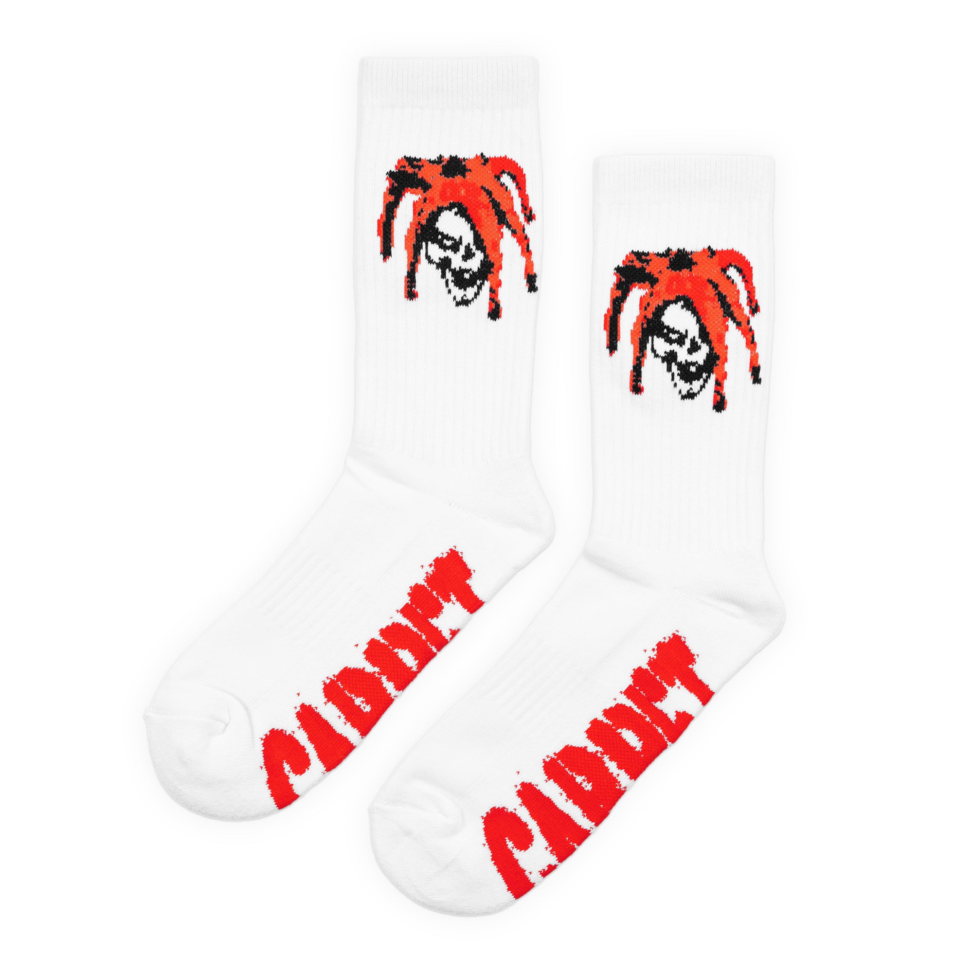 Carpet Company Jester Sock - White