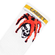 Carpet Company Jester Sock - White