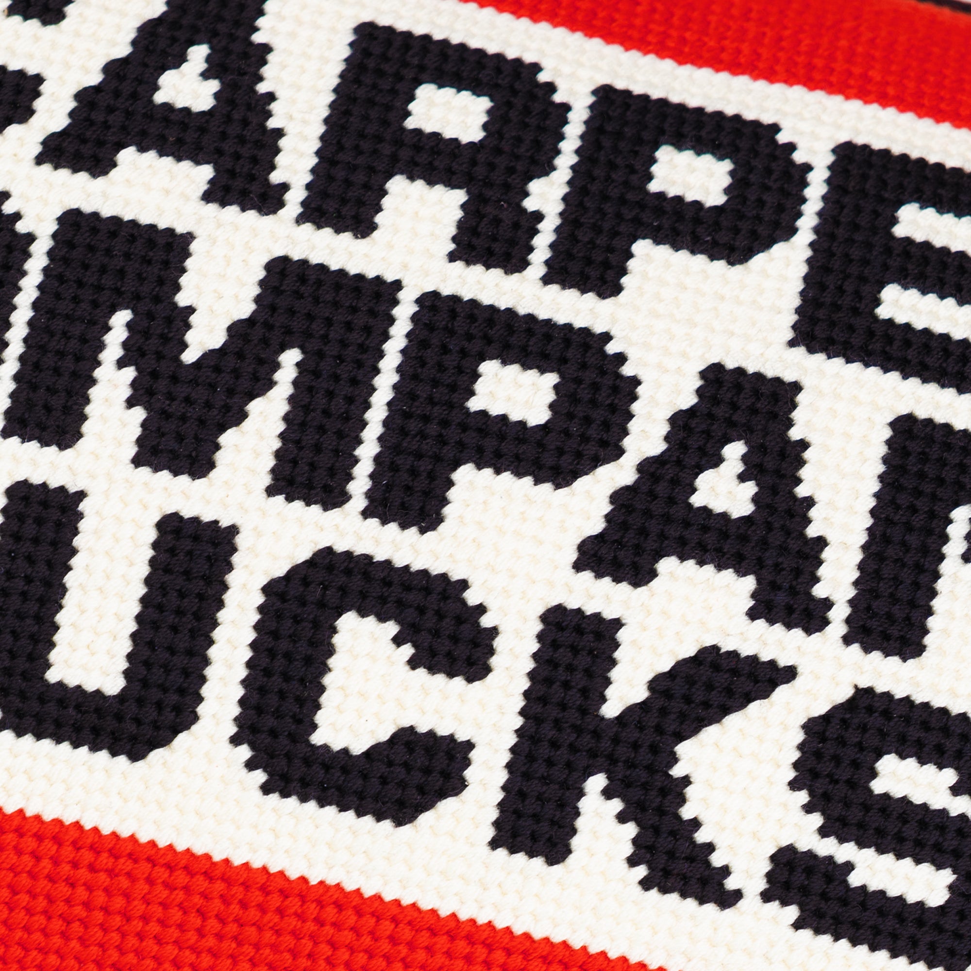 Carpet Company Needlepoint Pillow
