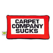 Carpet Company Needlepoint Pillow