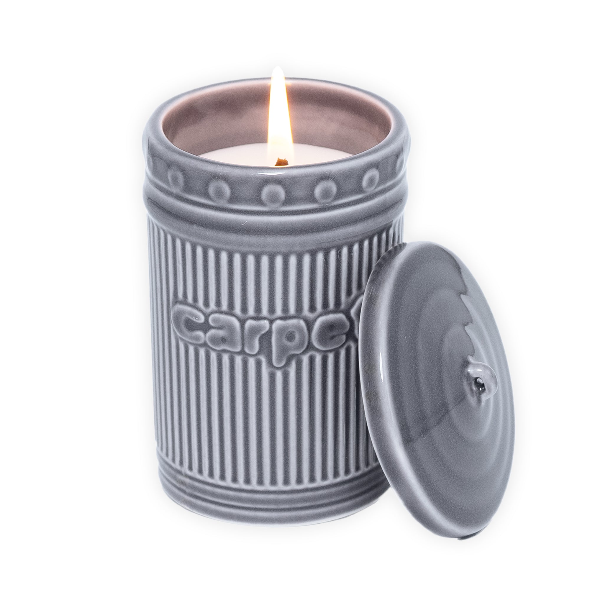 Carpet Company Trash Candle