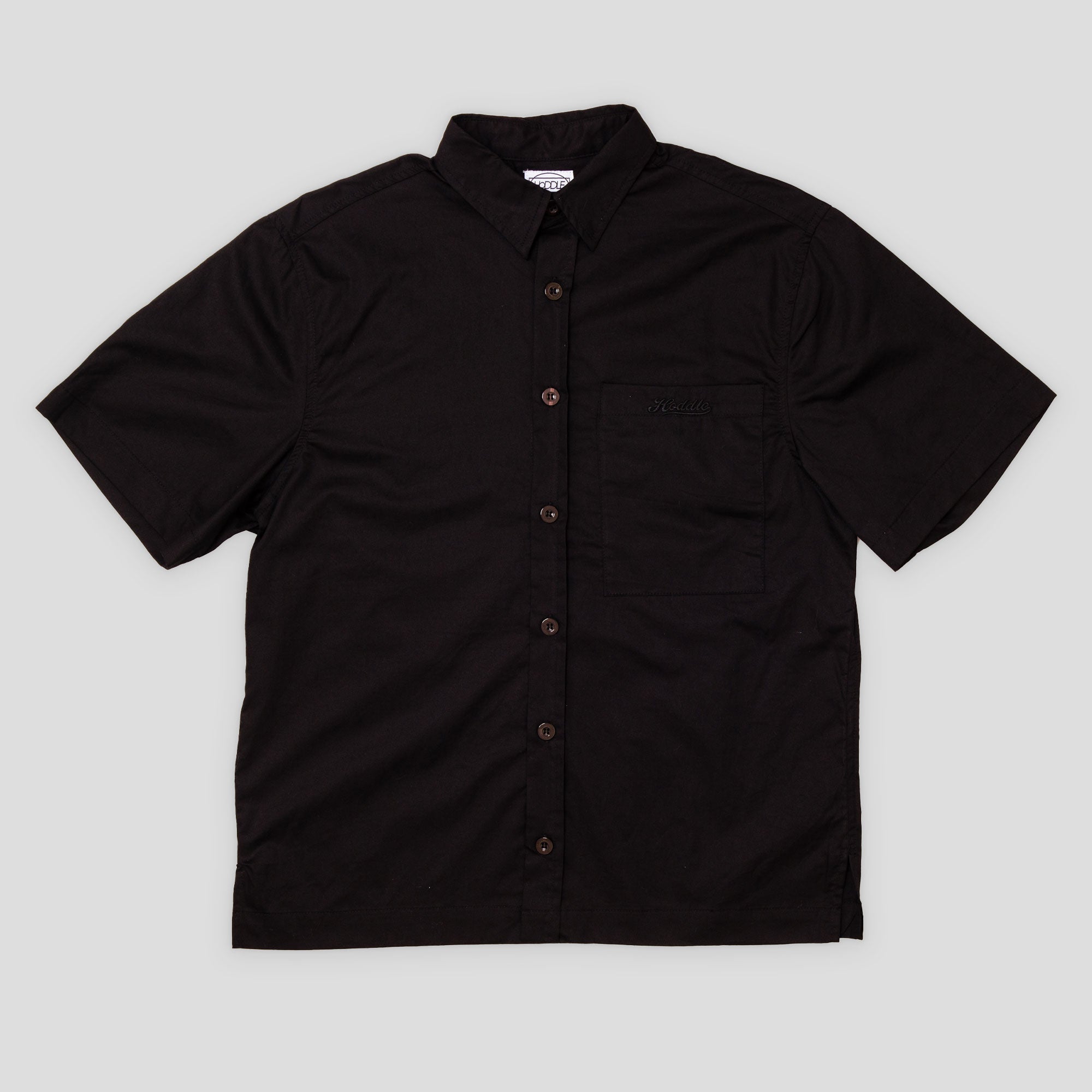 Hoddle Cheval Short-sleeve Shirt - Black