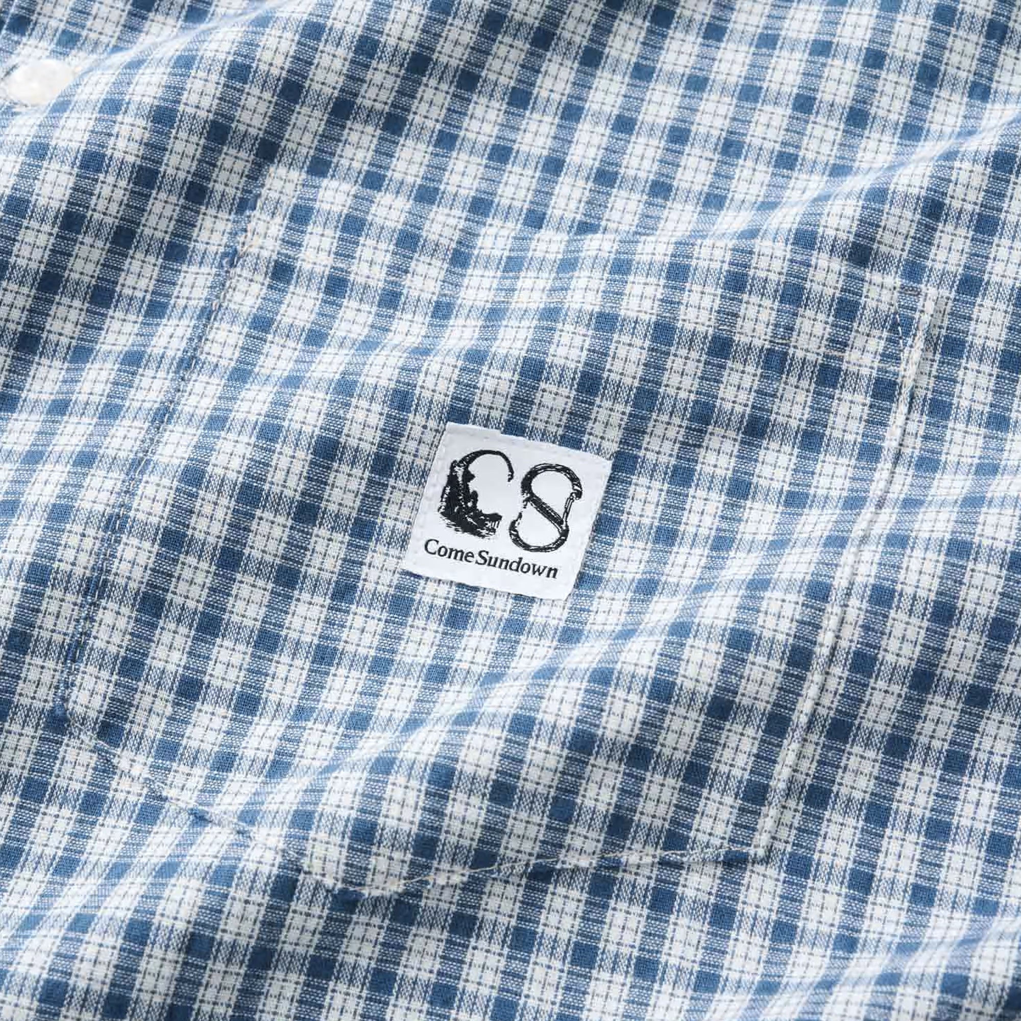 Come Sundown Found Missing Shirt - Blue / White