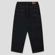 Come Sundown Toil Denim Jean Pants - Black