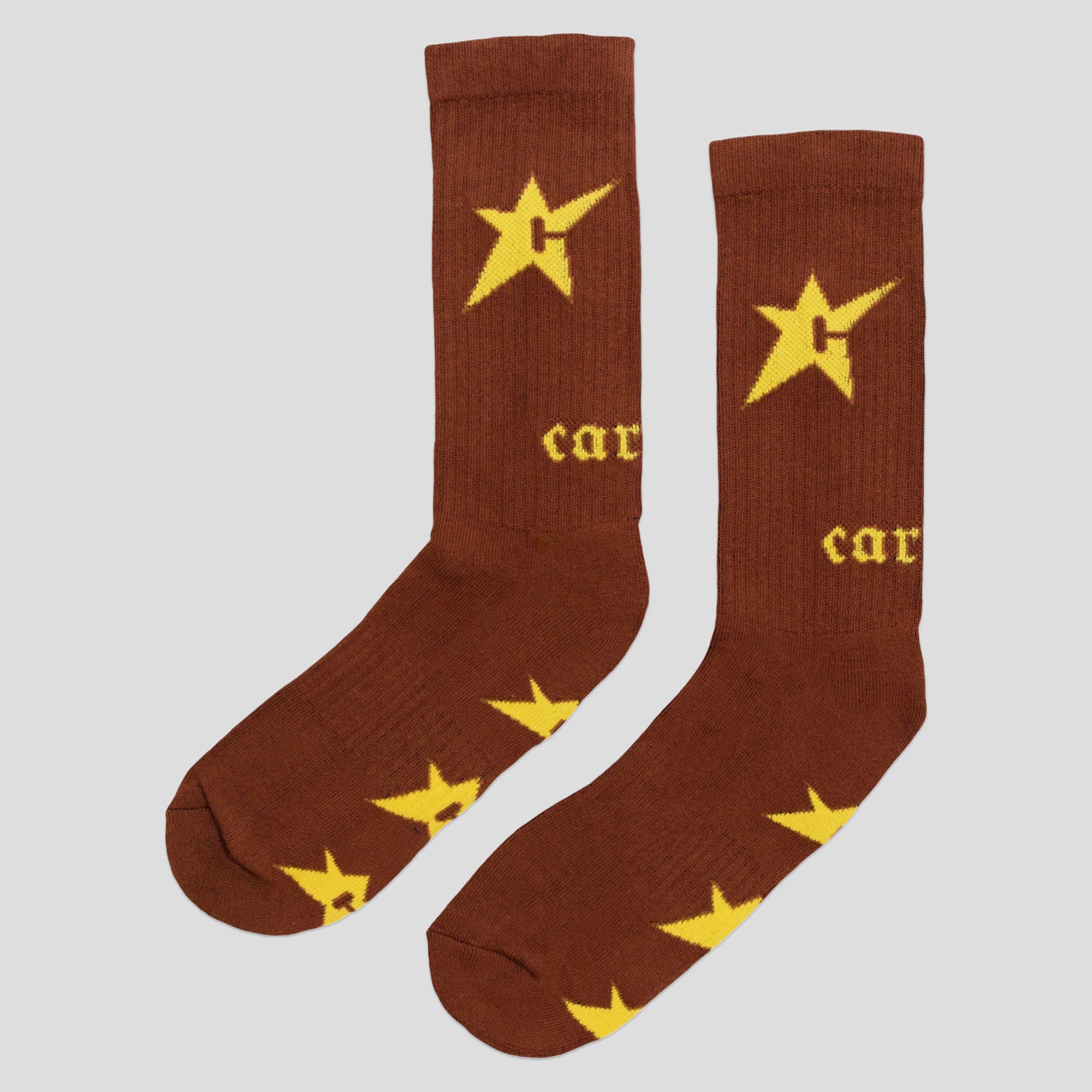 Carpet Company C Star Sock - Brown