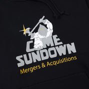 Come Sundown Mergers Hoodie - Black
