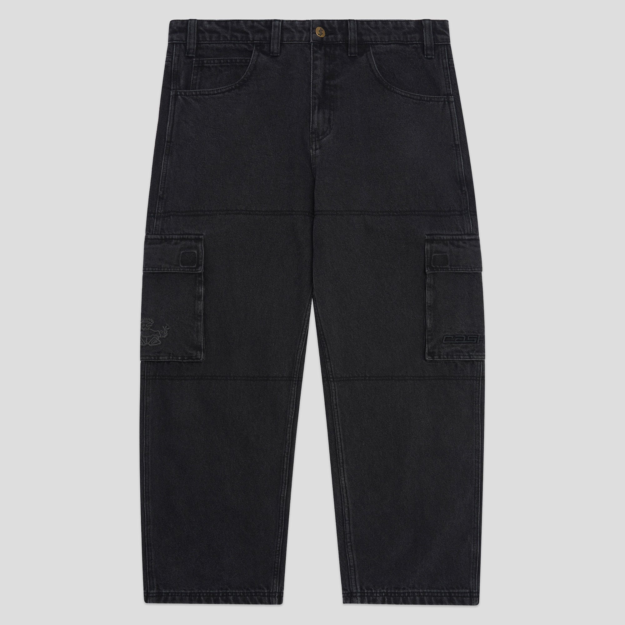 Cash Only Aleka Cargo Jeans - Black