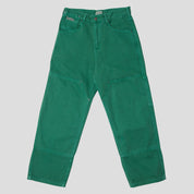 Hoddle Ranger Double Knee Carpenter Jean - Green Wash