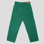 Hoddle Ranger Double Knee Carpenter Jean - Green Wash