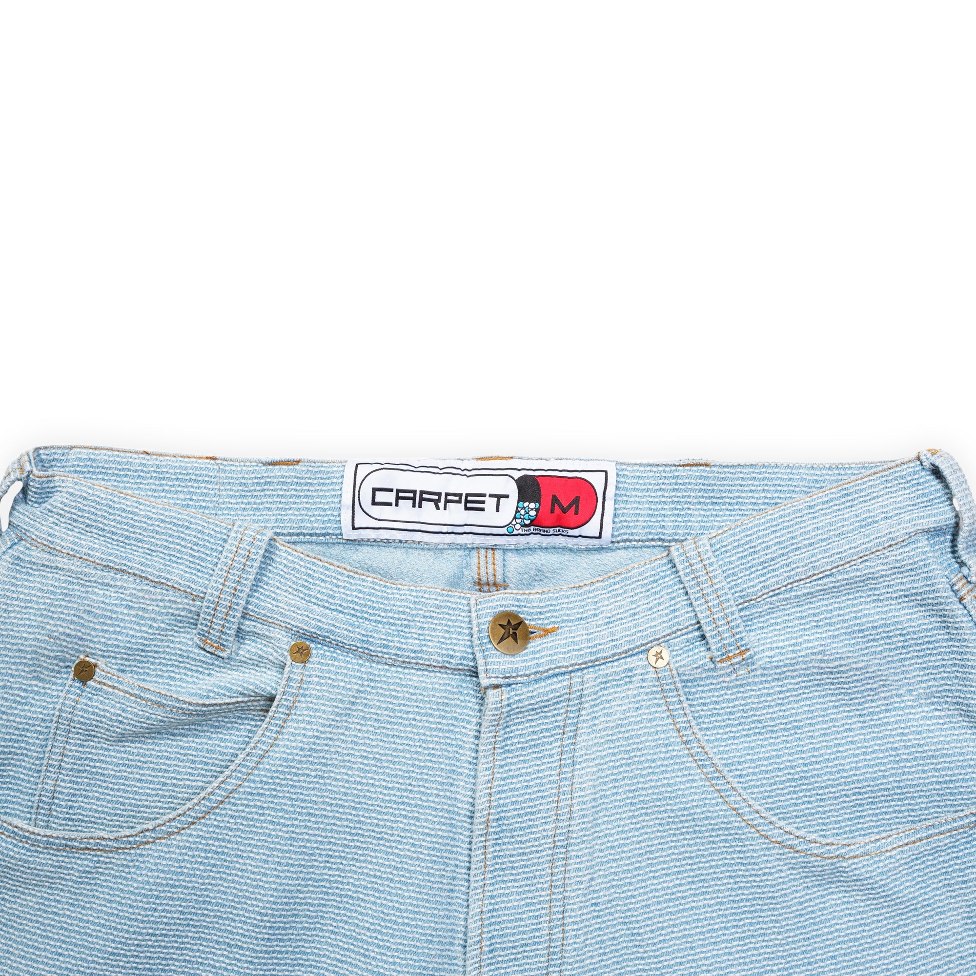 Carpet Company Interlock Stitch Denim Jeans - Blue – Pass~Port