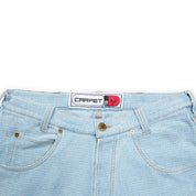 Carpet Company Interlock Stitch Denim Jeans - Blue