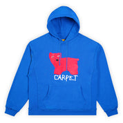 Carpet Company Low IQ Dog Hoodie - Blue