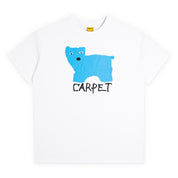 Carpet Company Low IQ Dog Tee - White