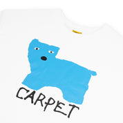 Carpet Company Low IQ Dog Tee - White