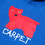 Carpet Company Low IQ Dog Hoodie - Blue