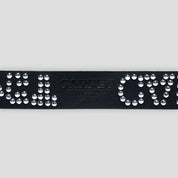 Carpet Company Riveted Leather Belt - Black