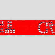 Carpet Company Riveted Leather Belt - White