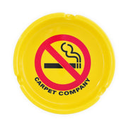 Carpet Company Smoking Kills Ashtray - Yellow